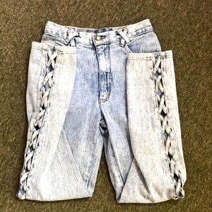 Vintage Fredrick’s of Hollywood Acid Wash Jeans Size Vintage 7